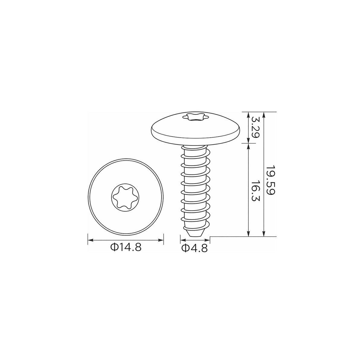 Fästclips Audi A3/A3 Sportback m.fl. – 10-pack