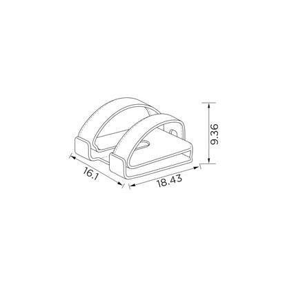 Fästclips – 10-pack
