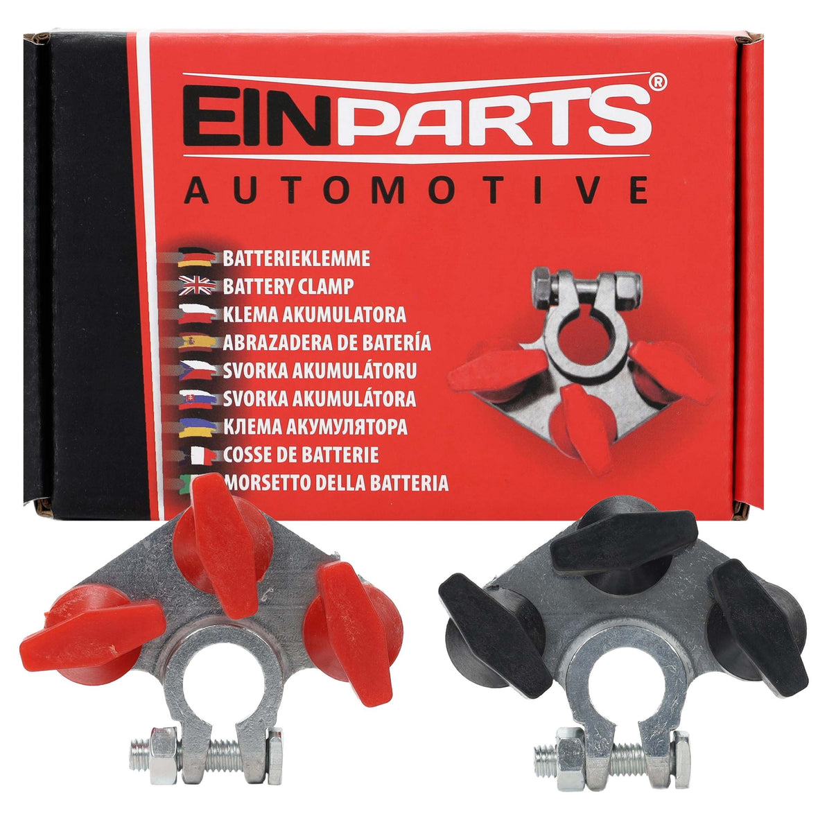Batteripolsklämmor – 12 V/ 24 V