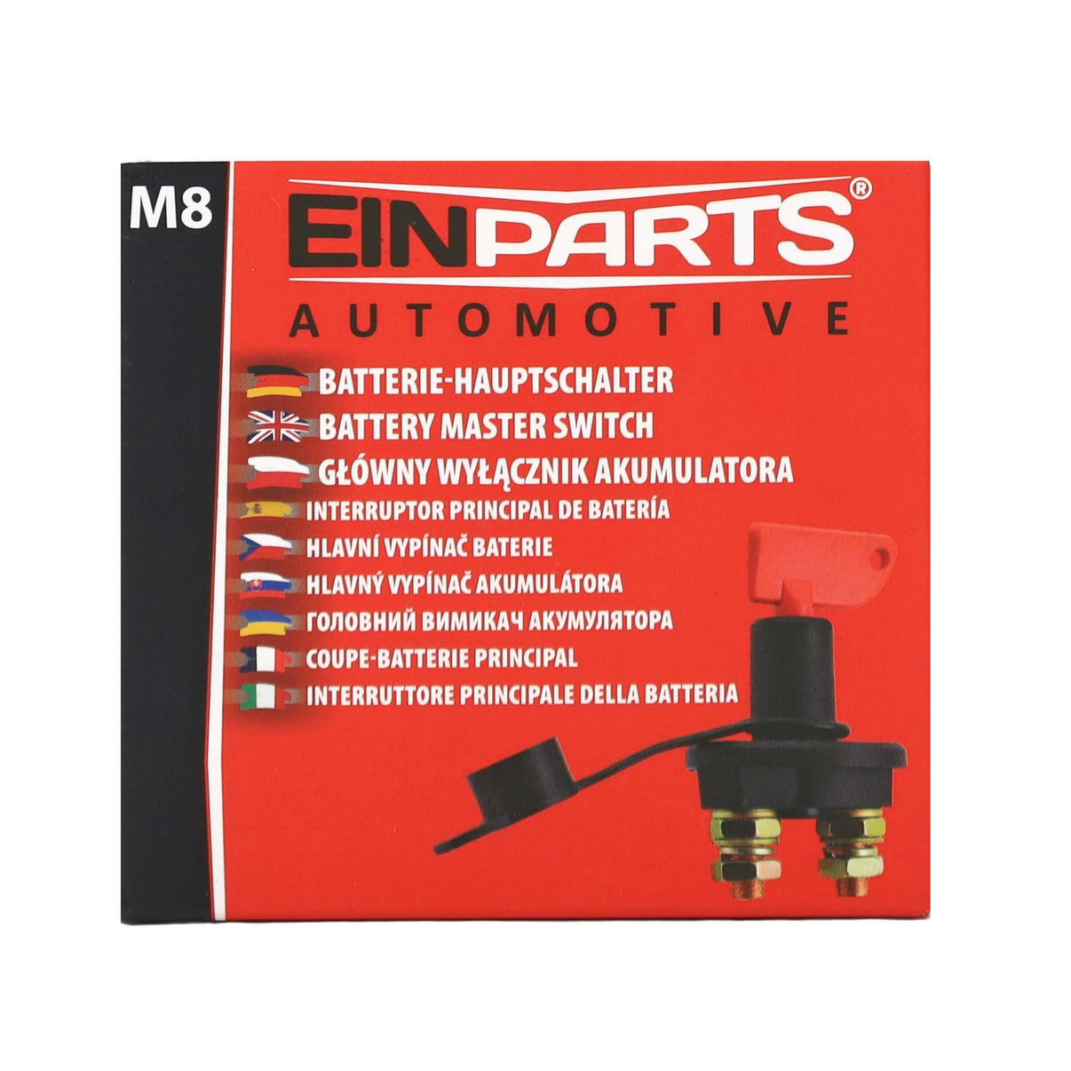 Huvudströmbrytare – 12V/ 24V