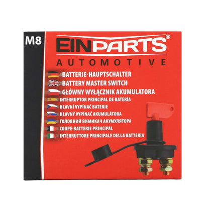 Huvudströmbrytare – 12V/ 24V