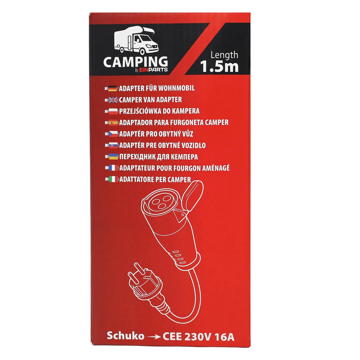 Campingutrustning – 1,5 m