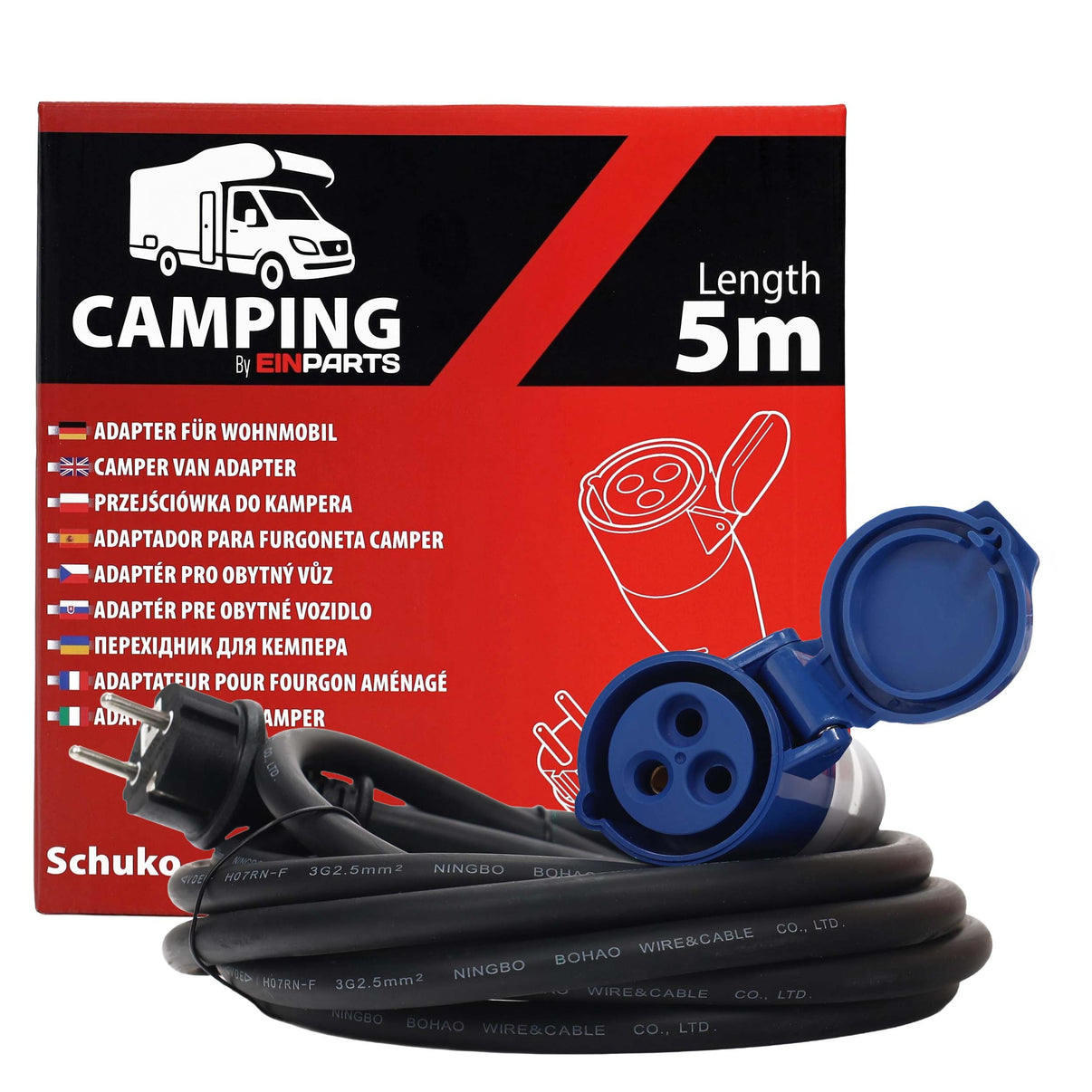 Campingutrustning – 5 m