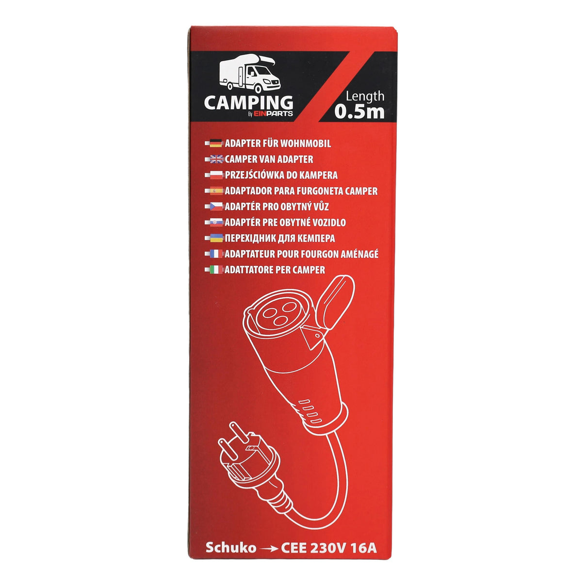 Campingutrustning – 0,5 m
