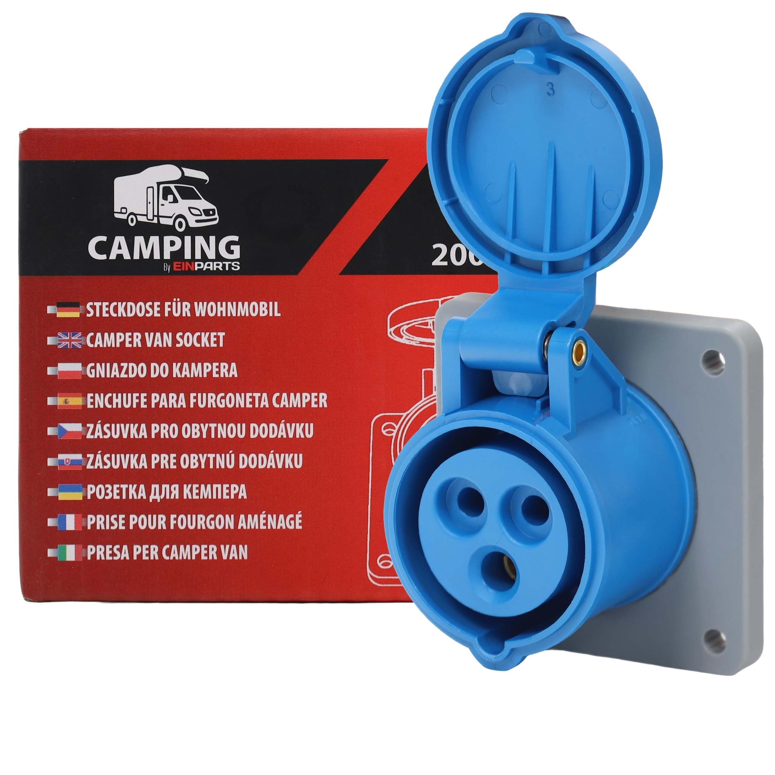 Campingutrustning – 76 × 76 mm