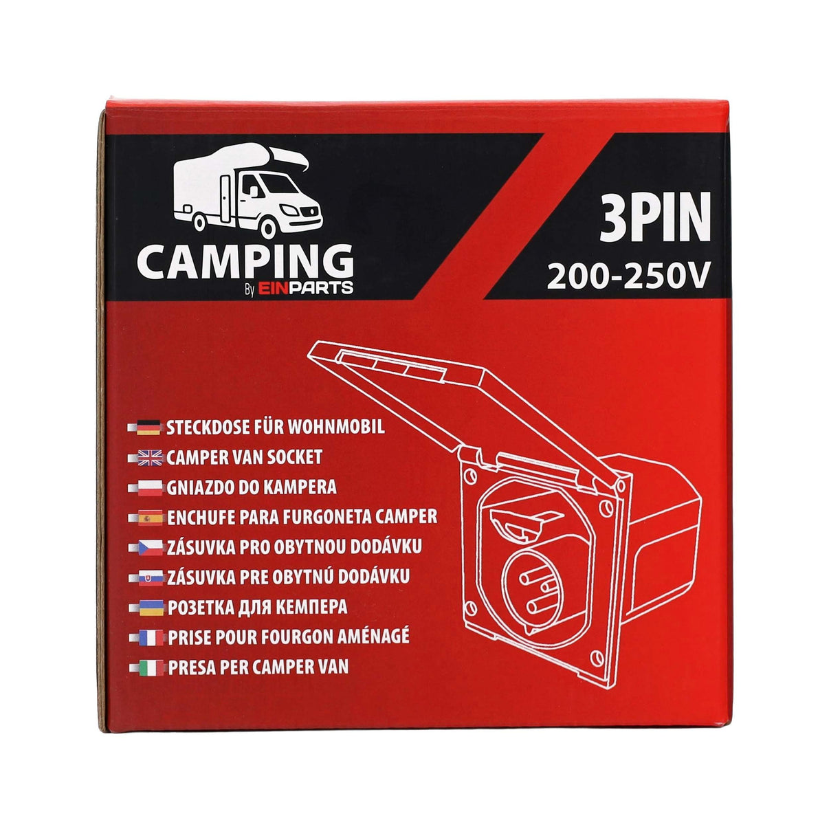 Campingutrustning – 110 × 110 mm