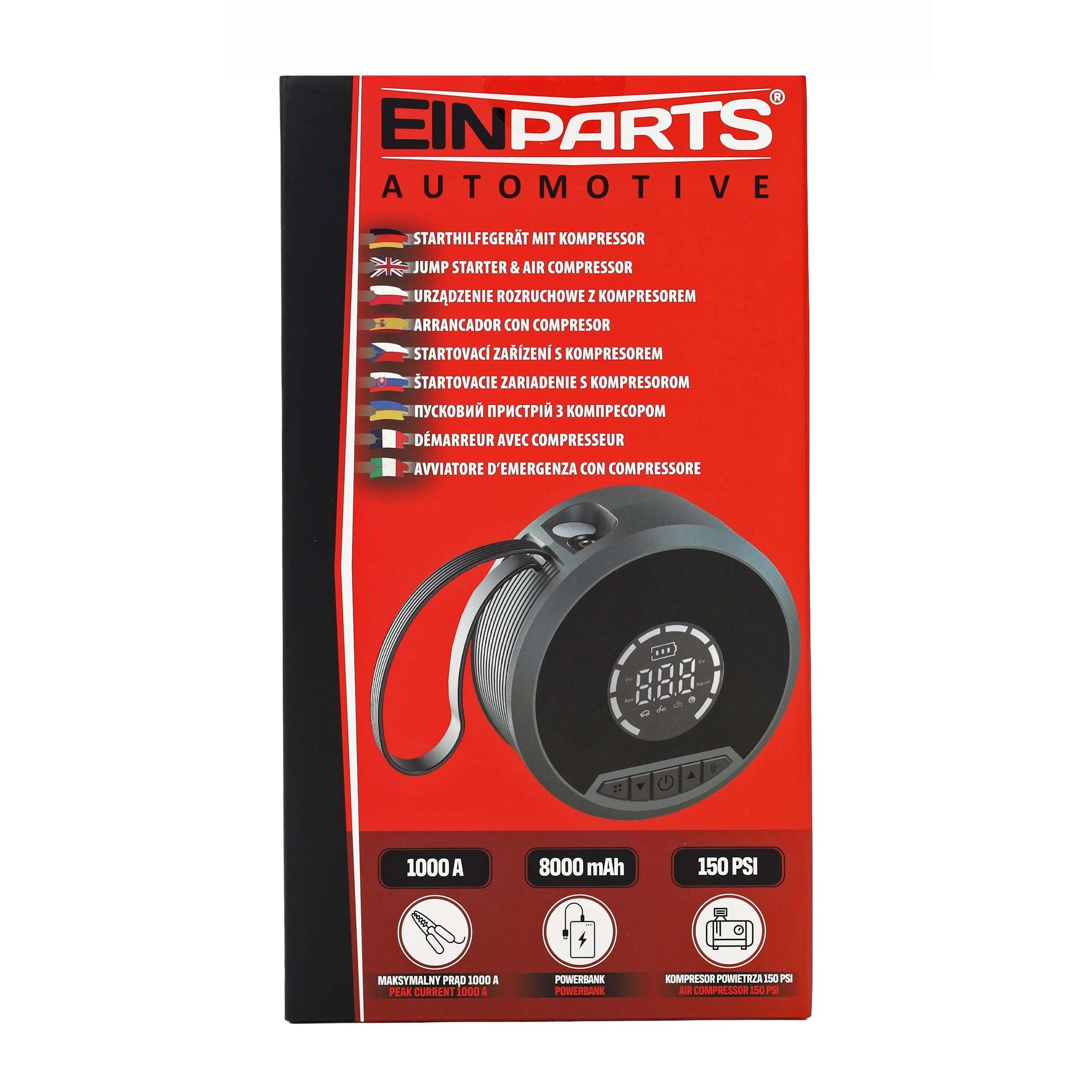 Luftkompressor – 125 × 125 × 59 mm
