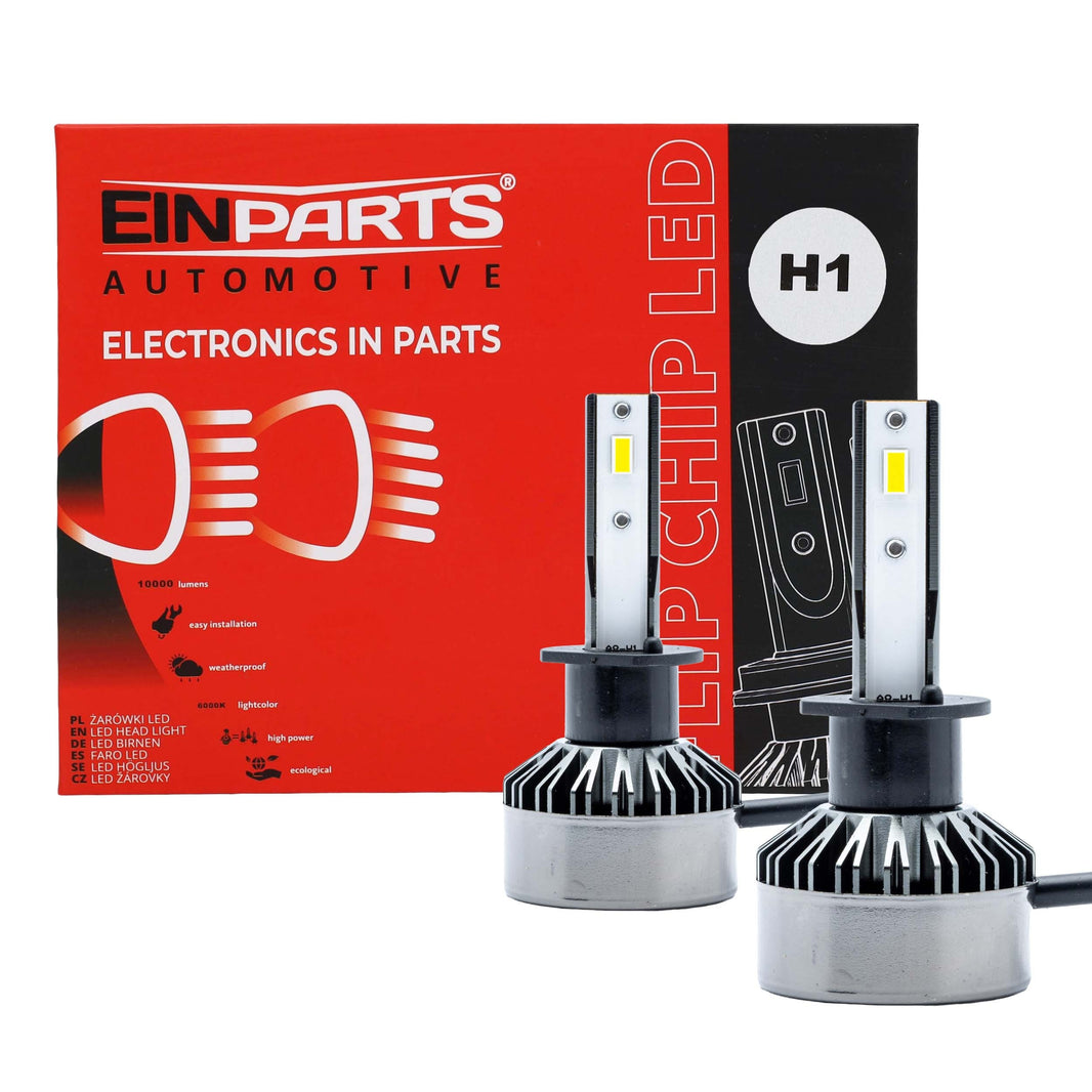 LED-konverteringssats – H1 – 6000K – 9V - 16V – P145S – 2-pack