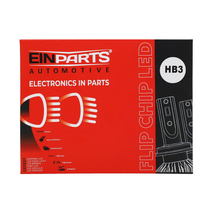LED-konverteringssats – HB3 – 6000K – 9V - 16V – P20d – 2-pack