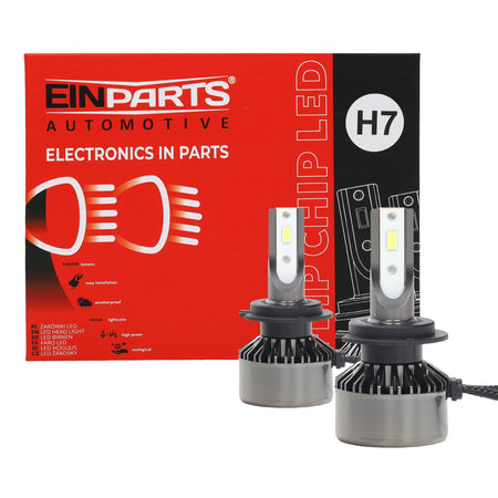 LED-konverteringssats – H3 – 6000K – 9V - 16V – PK22s – 2-pack