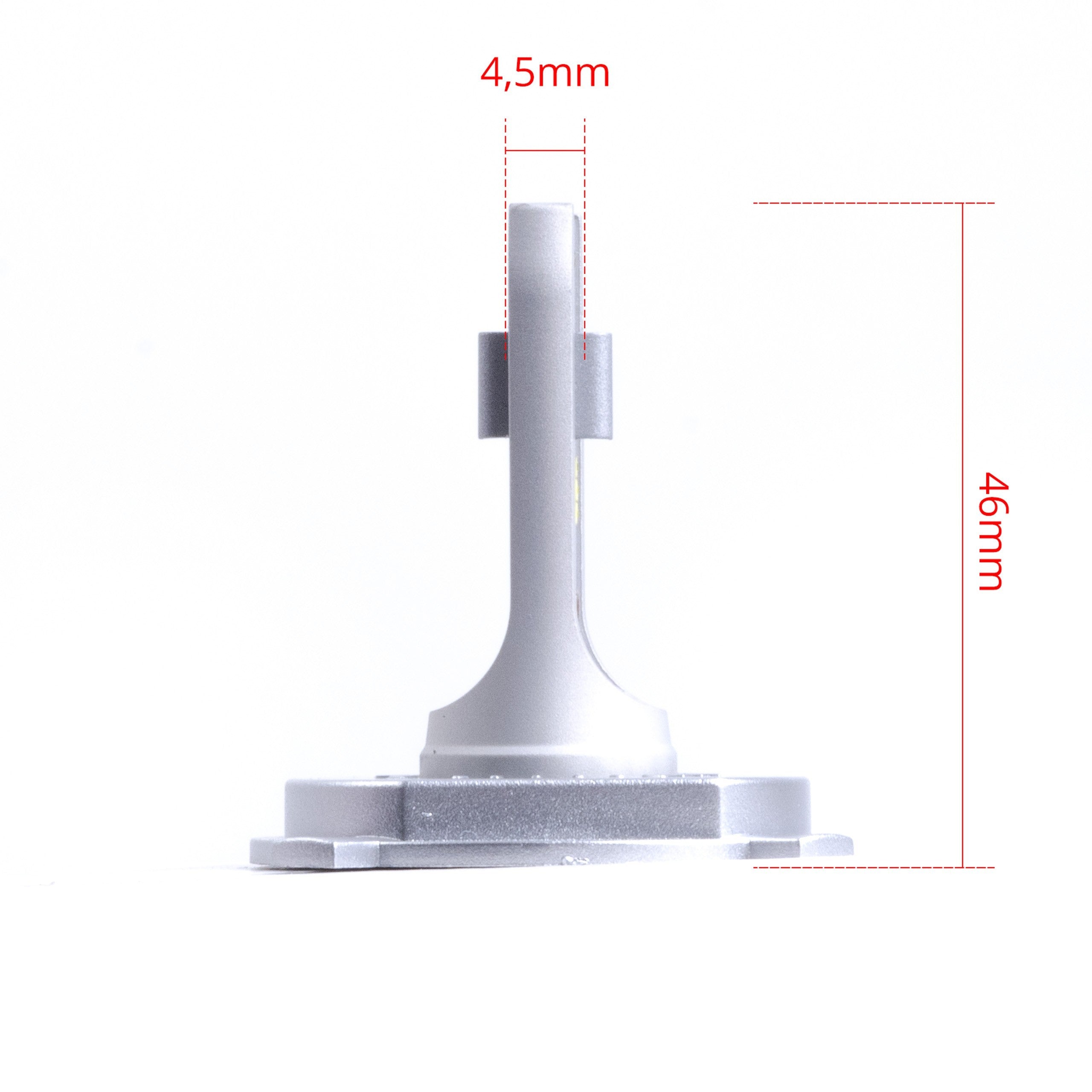 LED-lampa för bil – H4 – P43t – 6000K – 6 LED – SMD
