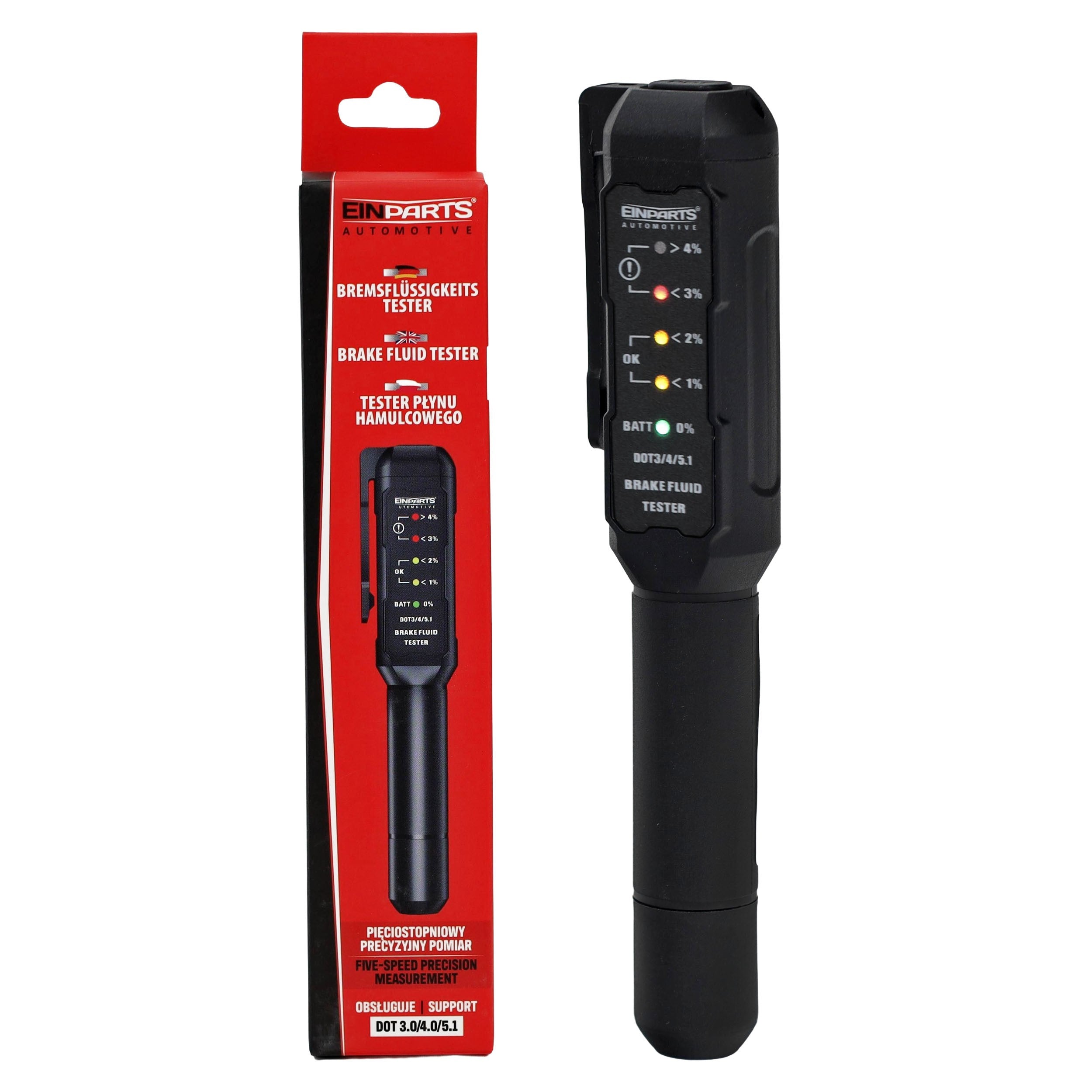 Testinstrument för bil – 1–1,5V – 153 × 30 × 25 mm