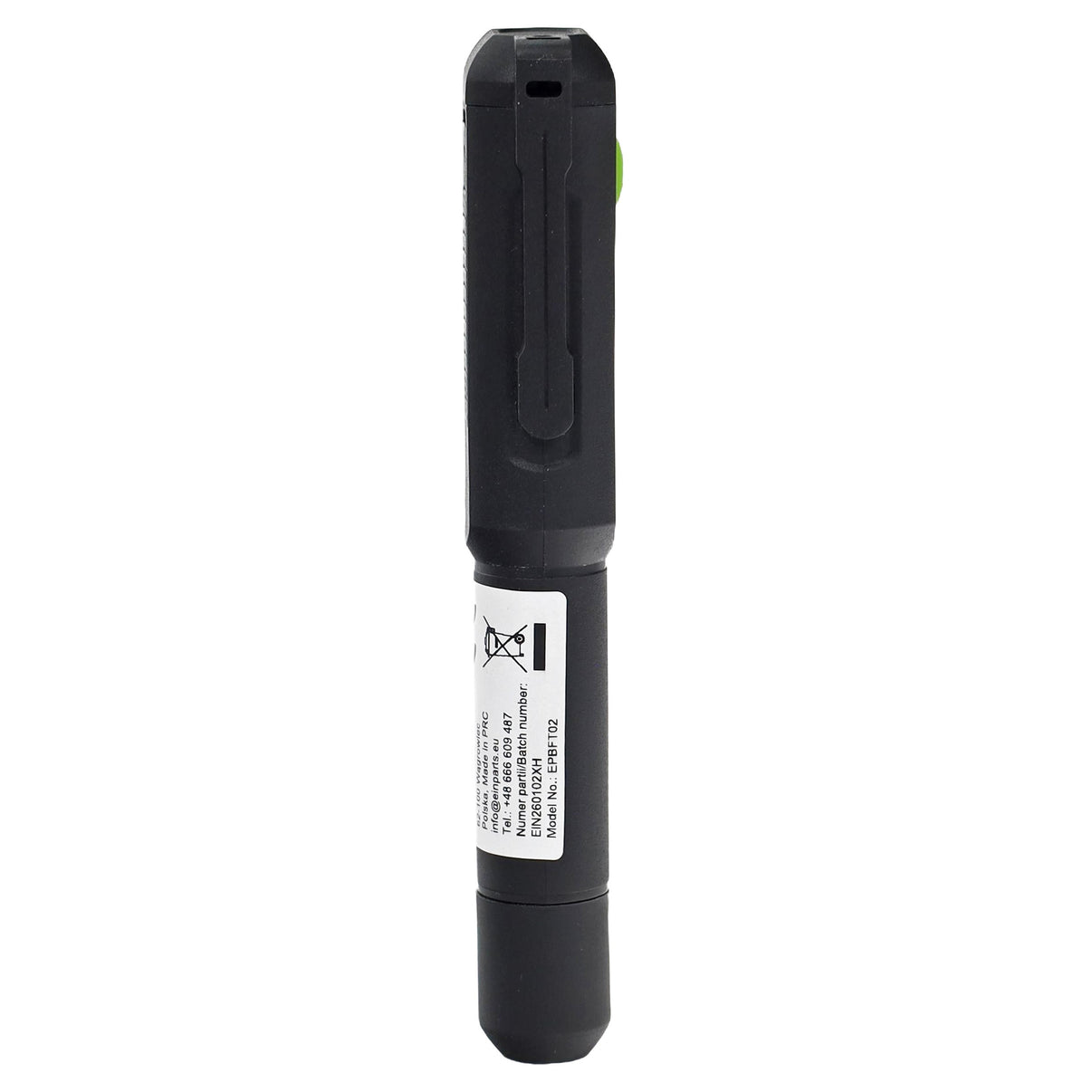Testinstrument för bil – 1–1,5 V – 155 × 30 × 25 mm
