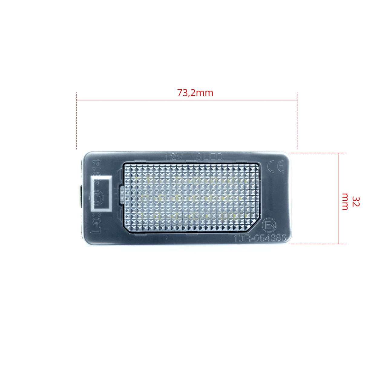 LED-skyltbelysning Fiat 500X