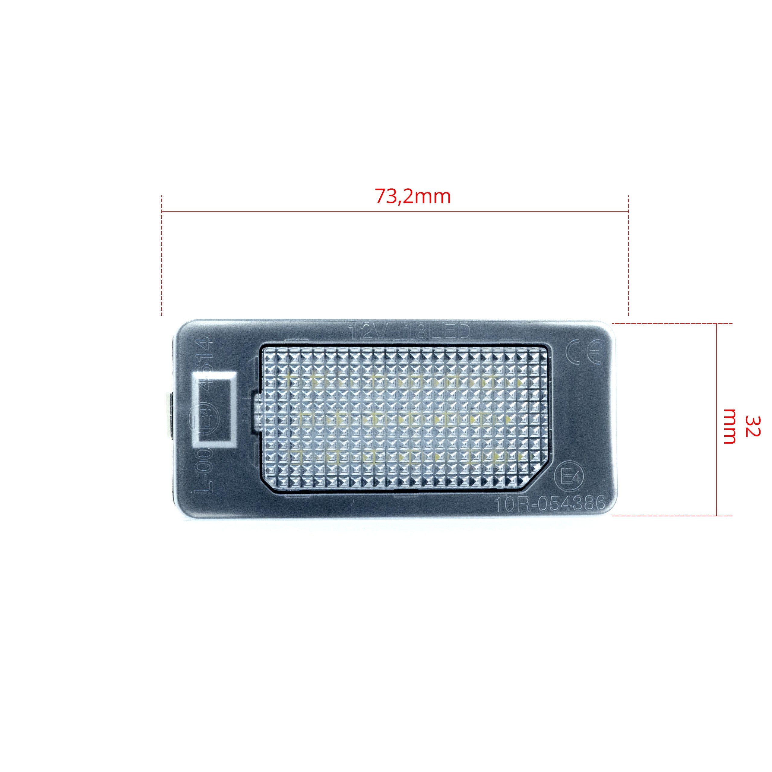 LED-skyltbelysning Fiat 500X
