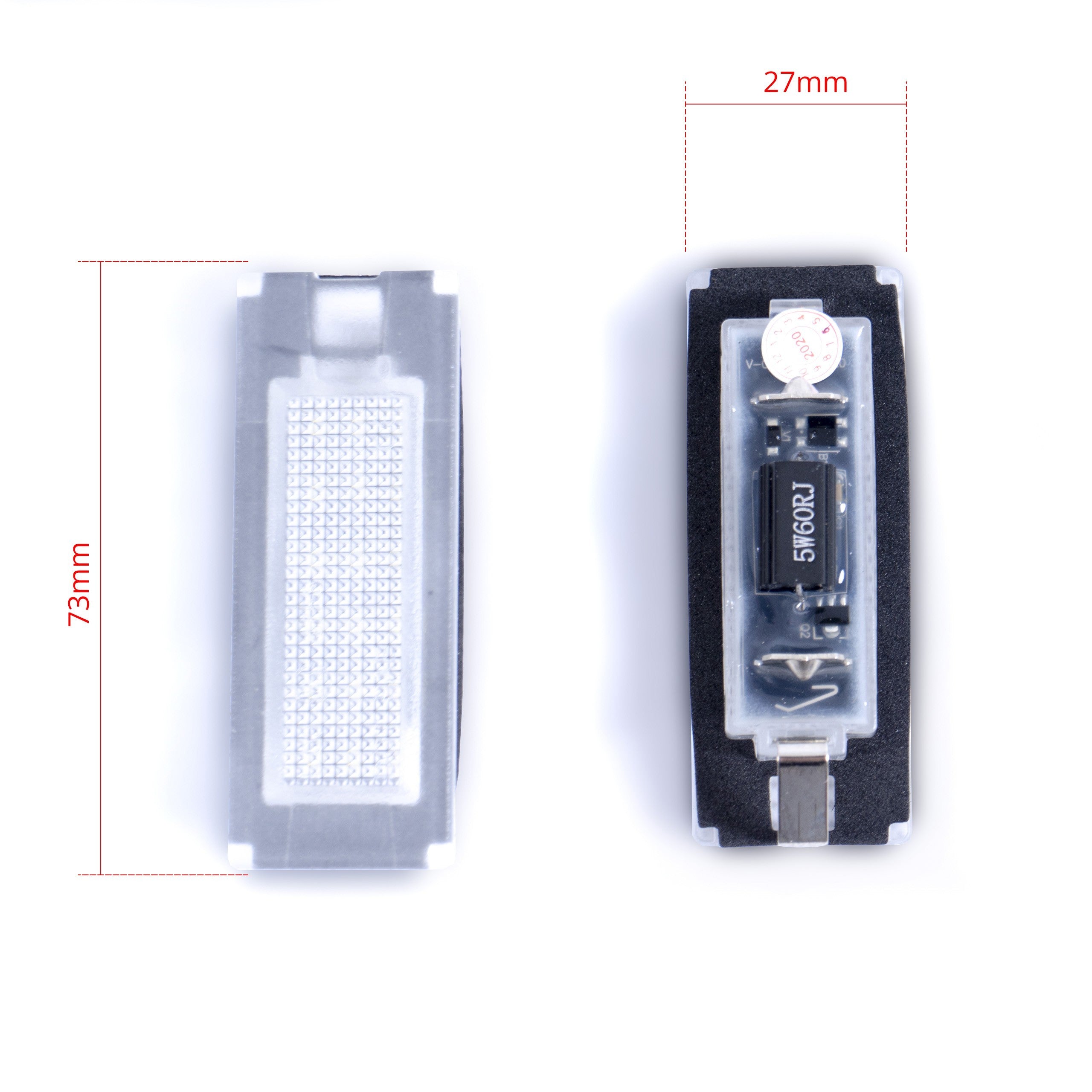 LED-skyltbelysning Fiat Ducato bus/Peugeot Boxer bus m.fl.