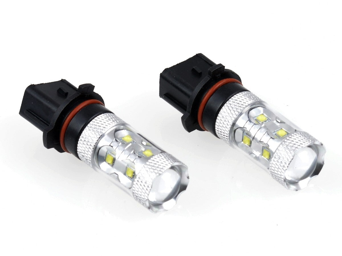 LED-lampa för bil – P13W – PG18.5D-1 – 6000K – 10 LED – CREE XB-D – 2-pack