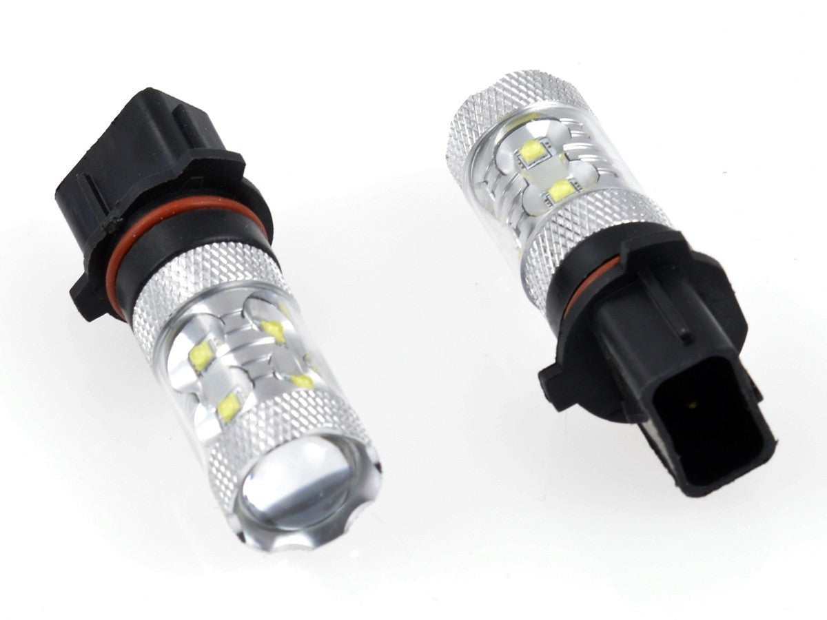 LED-lampa för bil – P13W – PG18.5D-1 – 6000K – 10 LED – CREE XB-D – 2-pack