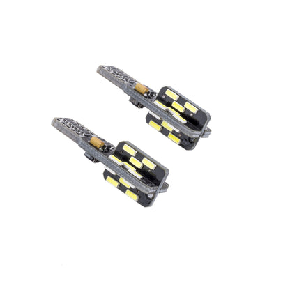 LED-lampa för bil – W5W – W2,1x9,5d – 6000K – 24 LED – SMD 4014 – 2-pack