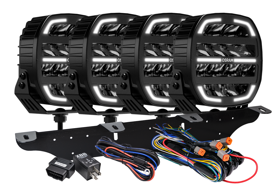 Osram LEDriving CUBE MX180 – CB 7" RAD4 – produktbild framifrån | OSRAM