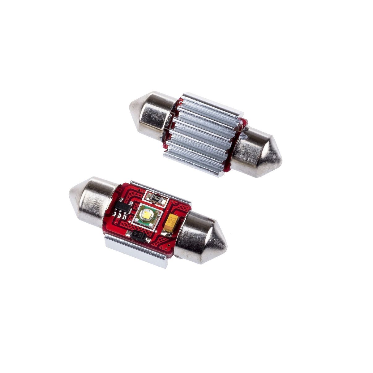 LED-lampa för bil – C5W – SV8.5–8 – 6000K – 1 LED – CREE XP-E – 2-pack