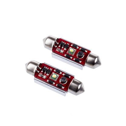 LED-lampa för bil – C10W – SV8.5–8 – 6000K – 1 LED – CREE XP-E – 2-pack