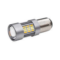 BAY15D – 1157 Switchback Vit/Amber – produktbild framifrån | Xenonkungen