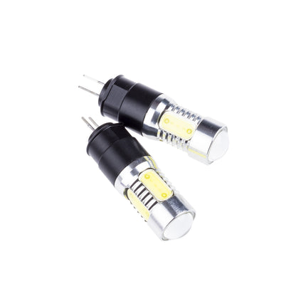 LED-lampa för bil – HP24W – PG20–7 – 6000K – 5 LED – COB – 2-pack
