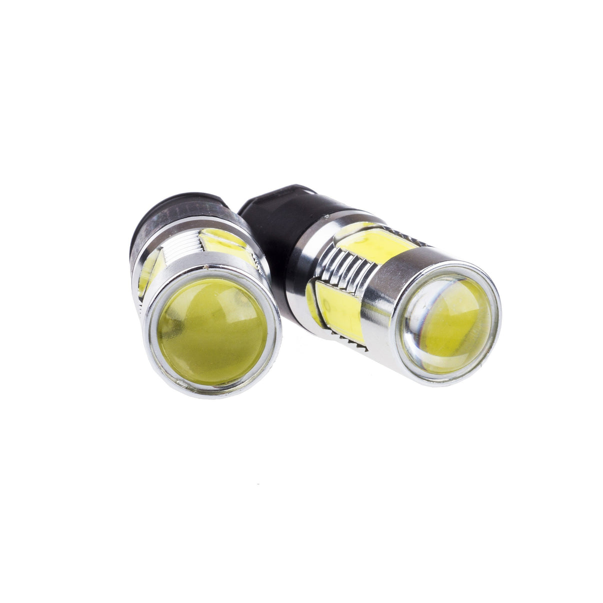 LED-lampa för bil – HP24W – PG20–7 – 6000K – 5 LED – COB – 2-pack