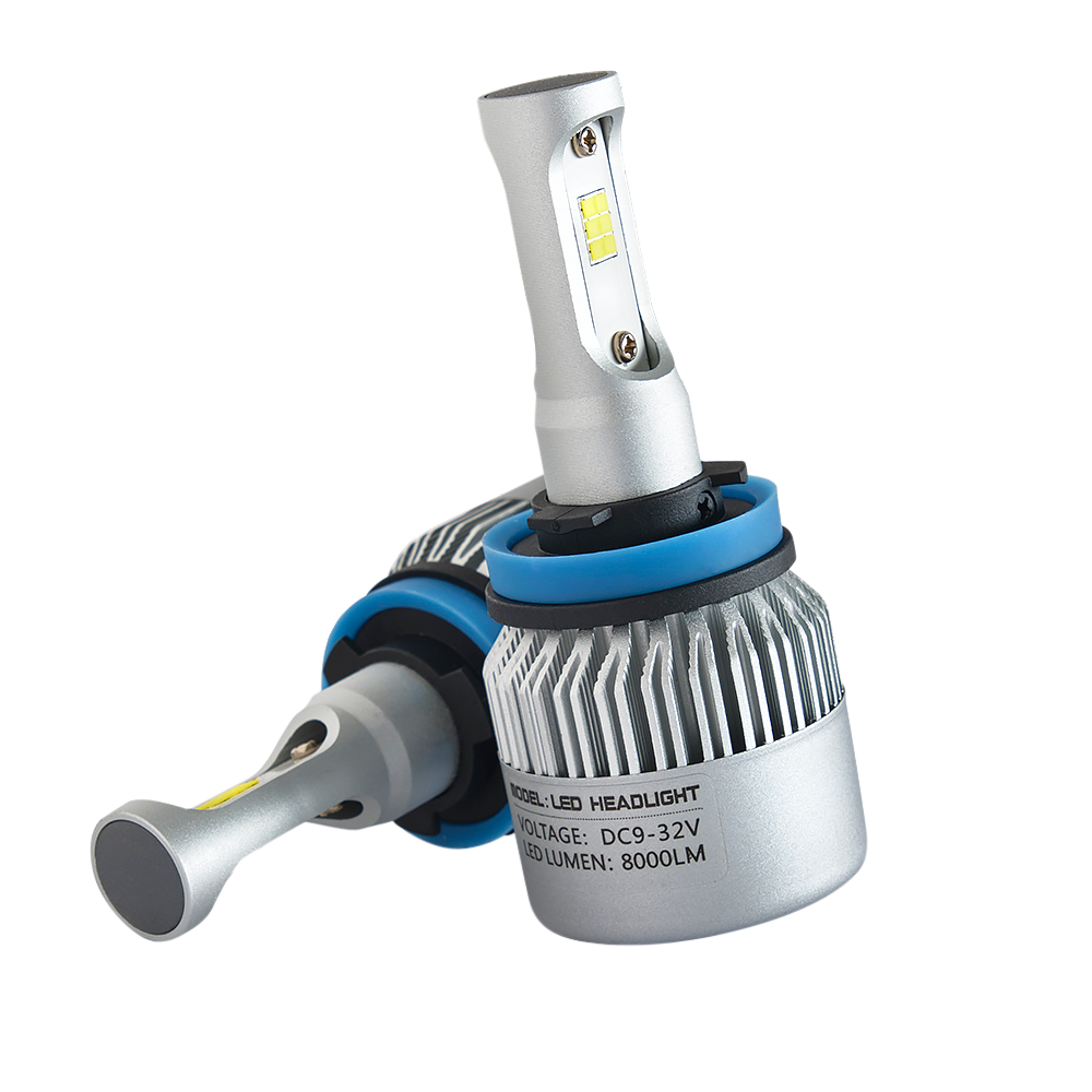 Ledis – on S2 Led Konvertering H8 – H11 – produktbild framifrån | LEDIS-ON