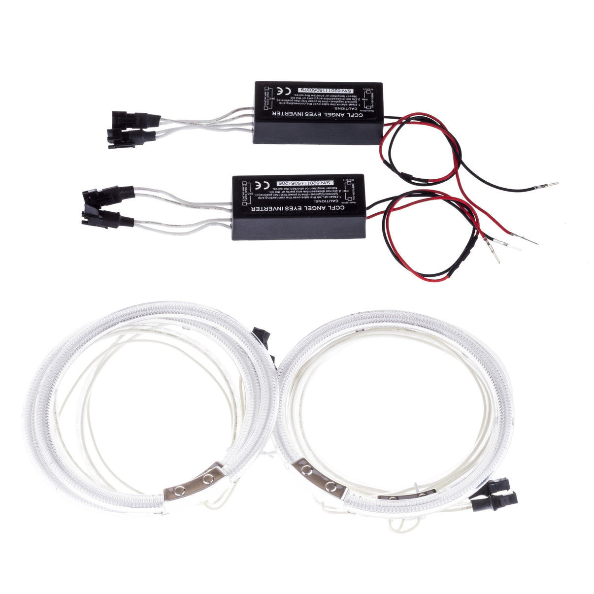Angel Eyes-belysning BMW 3 E30/5 E34 m.fl. – 6000K – 120 mm