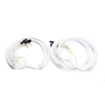 Angel Eyes-belysning – Kallvit – 6000K – 9V - 16V – 131 mm