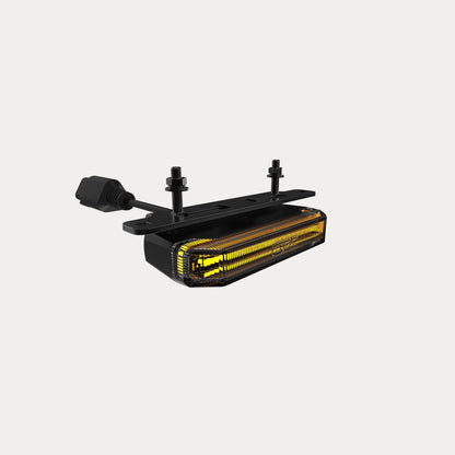 OZZ WL1 65 – Blixtljus LED – Svart – 10 – 30V – närbild detaljer | OZZ