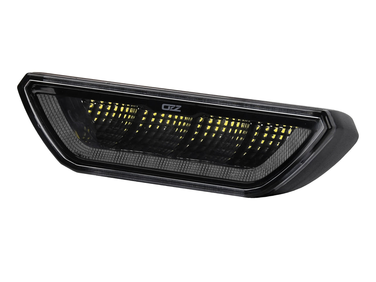 OZZ WR1 Backlampa med blixtljus – närbild detaljer | OZZ