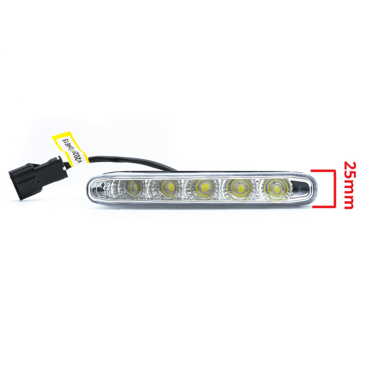 LED-varselljus – 6000K – 10 W – 9V - 16V – 160 mm