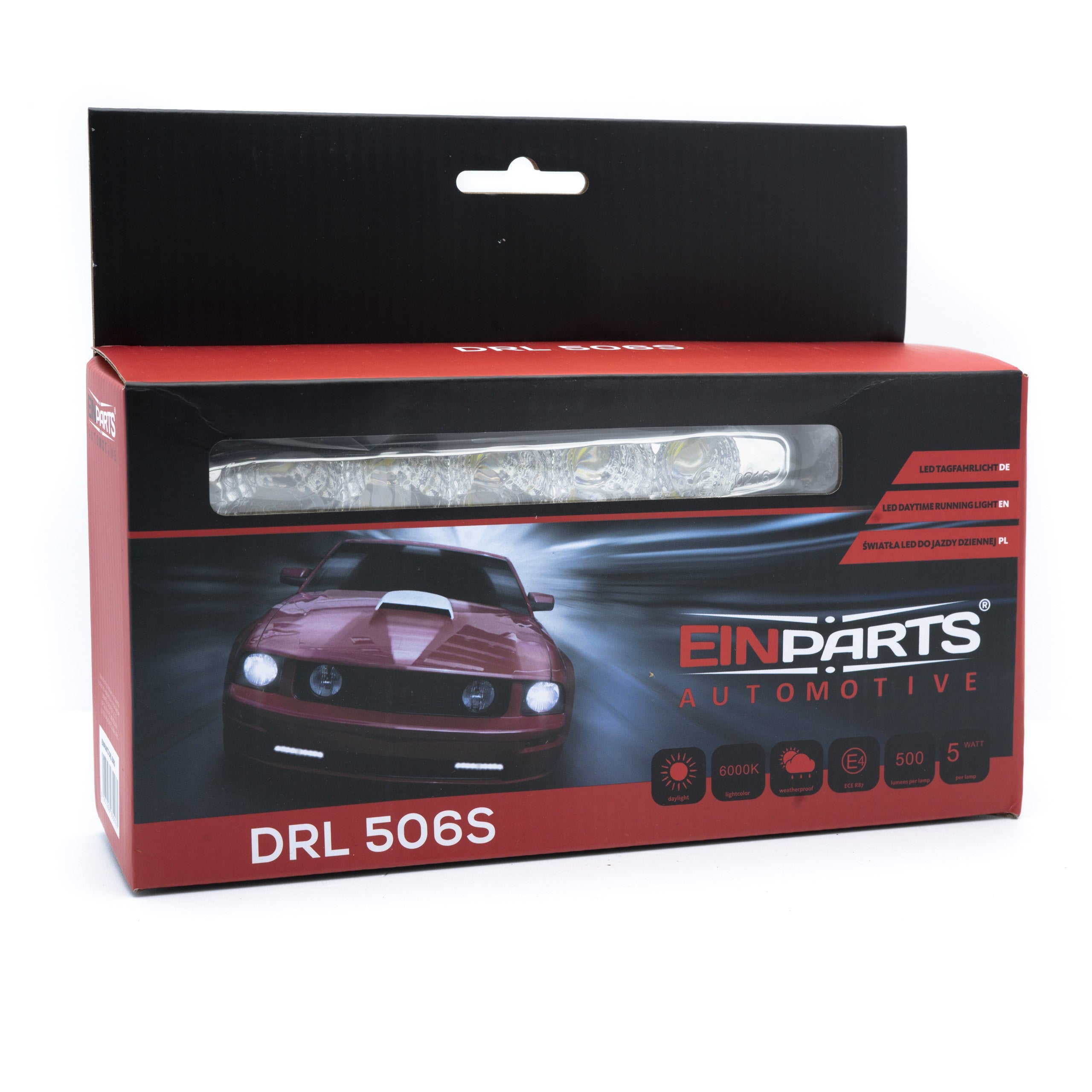 LED-varselljus – 6000K – 10 W – 9V - 16V – 160 mm