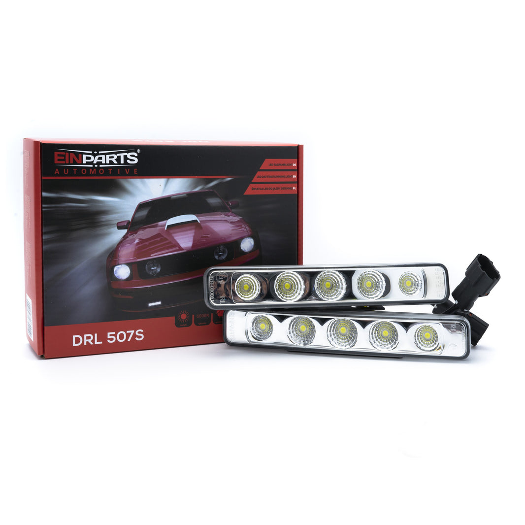 LED-varselljus – 6000K – 10 W – 9V - 16V – 190 mm