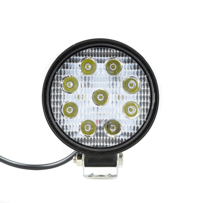LED-arbetslampa – 27 W – 6000K – 9 LED – 2025 LM – 116 mm