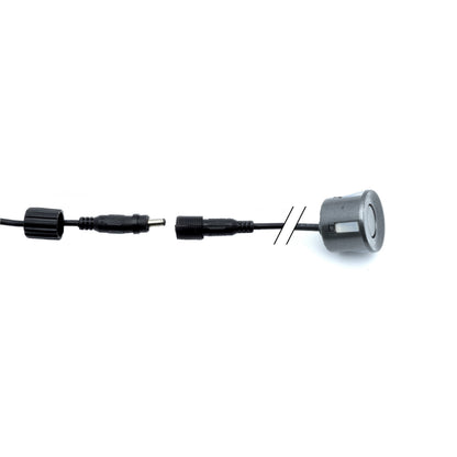Parkeringssensor med display – Antracit – ultraljudssensor – 4 sensorer