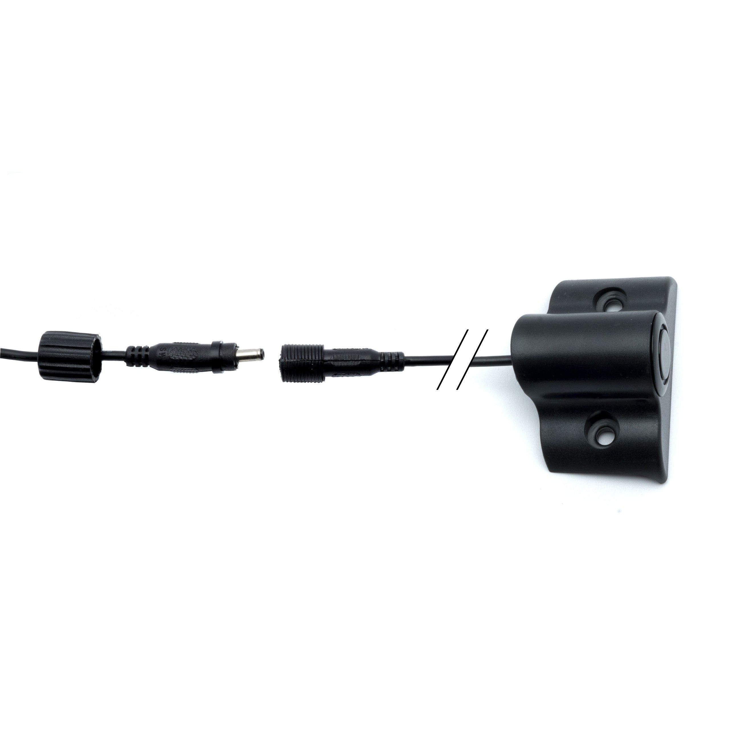 Parkeringssensor – Svart – ultraljudssensor – 4 sensorer – 4x 2,5 m