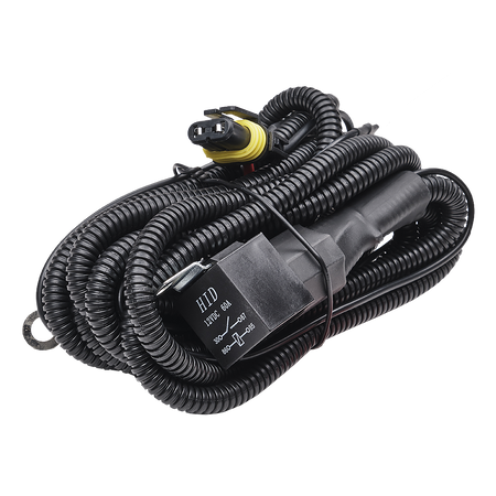 Reläkabelsats 1st Extraljus 12V – 9006 – produktbild framifrån | Xenonkungen