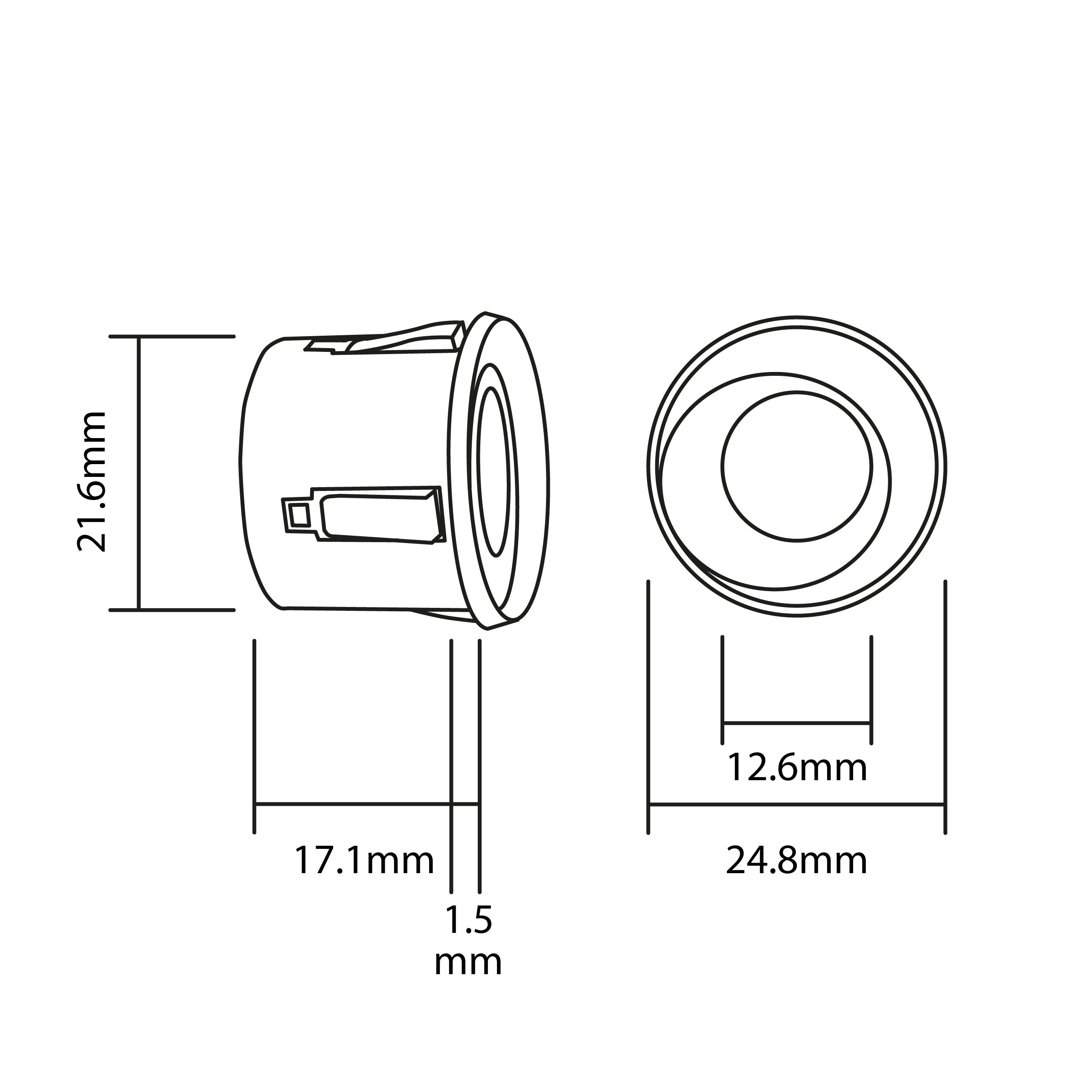 Parkeringssystem med kamera – Röd – 9V - 16V – ultraljudssensor