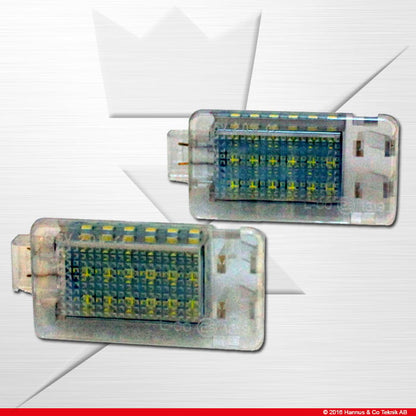 närbild på detaljer och material av Bagage – Belysning LED for Volvo – Xenonkungen
