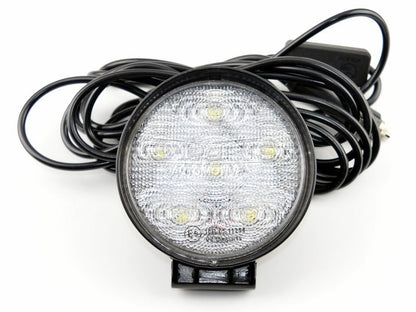 LED-arbetslampa – 18 W – 6000K – 6 LED – 1350 LM – 115 mm