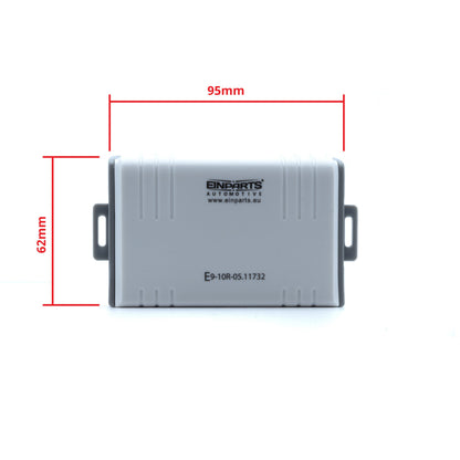 Parkeringssensor med summer – Antracit – ultraljudssensor – 4 sensorer