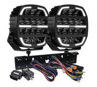 Osram LEDriving CUBE MX230 – CB 9" RAD2 – produktbild framifrån | OSRAM