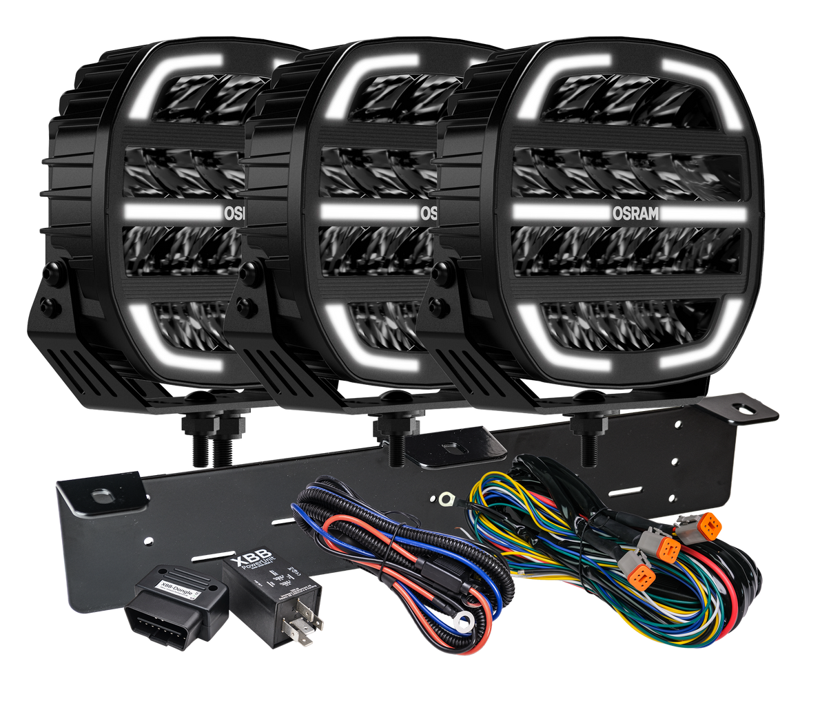 Osram LEDriving CUBE MX230 – CB 9" RAD3 – produktbild framifrån | OSRAM