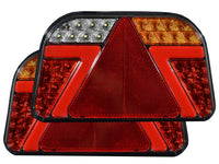 BriodLights LED baklampa 12 – 24 V vänster – produktbild framifrån | Briodlights