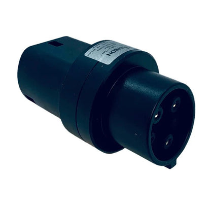 produktbild framifrån visande Adapter Typ 2 fast kabel till Typ 1 230 V 16/32A – Evconnect – Evconnect