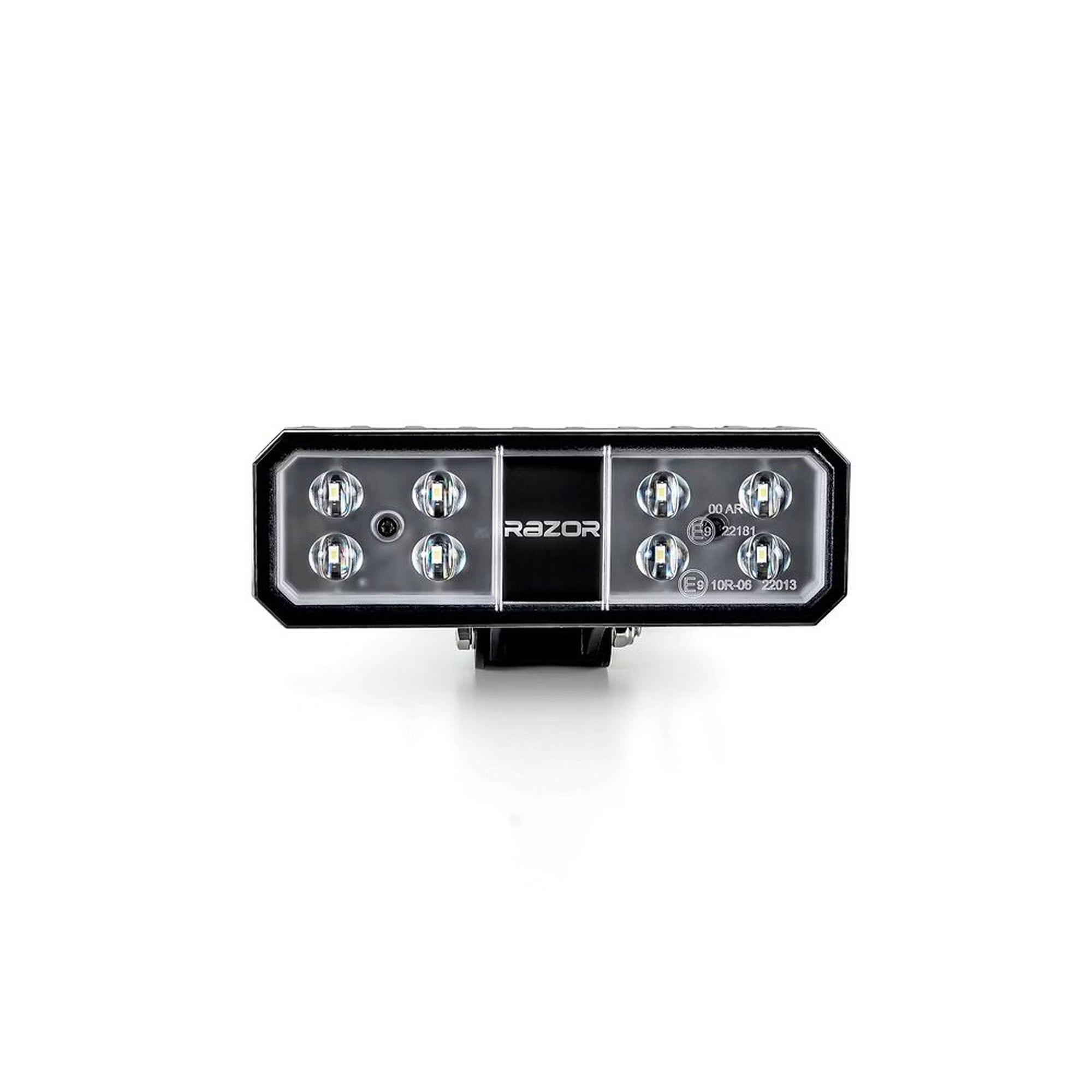sidovy som visar profil och design av Arbetsljus Razor Workers 24W E-märkt IP68 – Backljus & arbetsljus – Carlevel